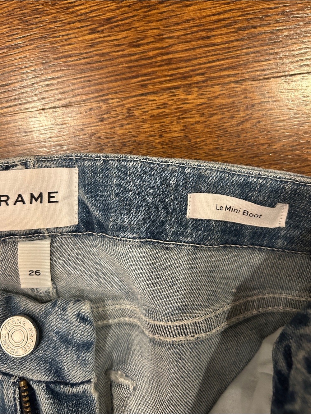 Frame Denim Light Blue Flare Jeans - Picture 2 of 3